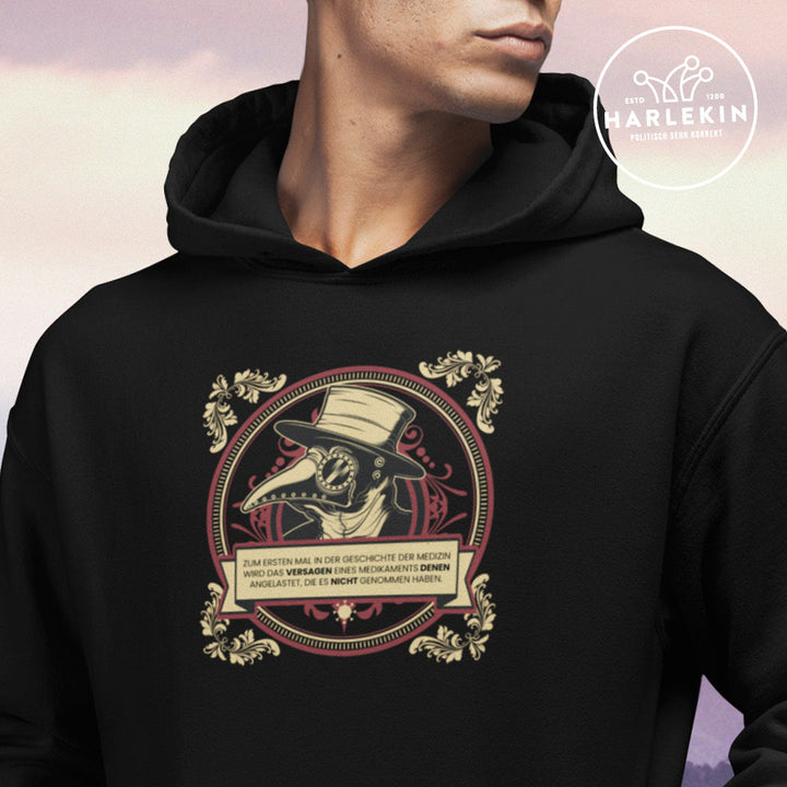 HOODIE BUBEN • PLAGUE DOCTOR IMPFVERSAGEN-HARLEKINSHOP