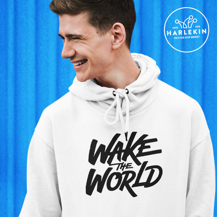 HOODIE BUBEN • WAKE THE WORLD - HELL-HARLEKINSHOP