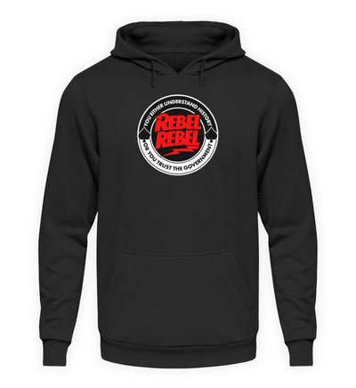 HOODIE BUBEN • YOU EITHER UNDERSTAND HISTORY OR YOU TRUST THE GOVERNMENT-HARLEKINSHOP