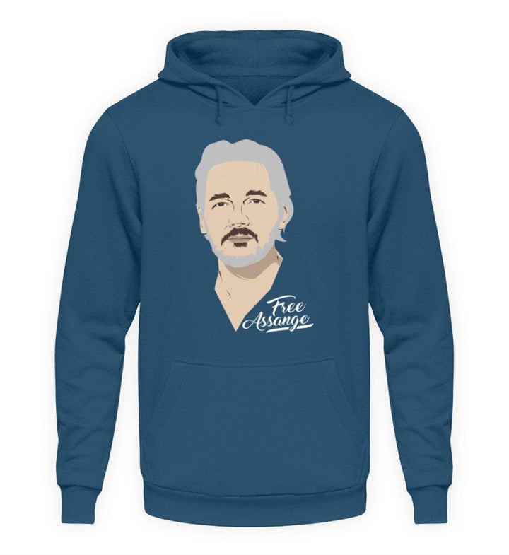 HOODIE MÄDELS • FREE ASSANGE! / COLOR-HARLEKINSHOP