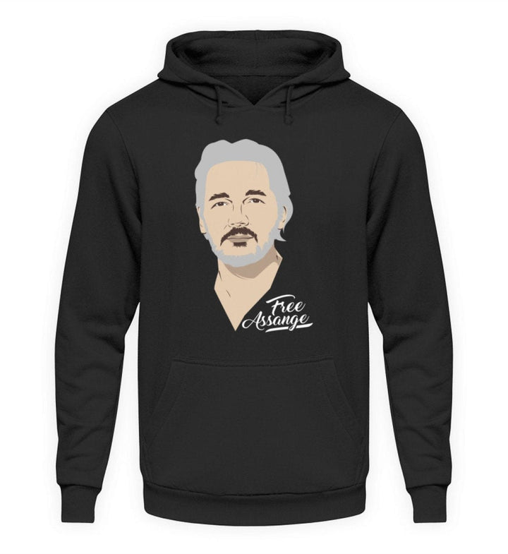 HOODIE MÄDELS • FREE ASSANGE! / COLOR-HARLEKINSHOP