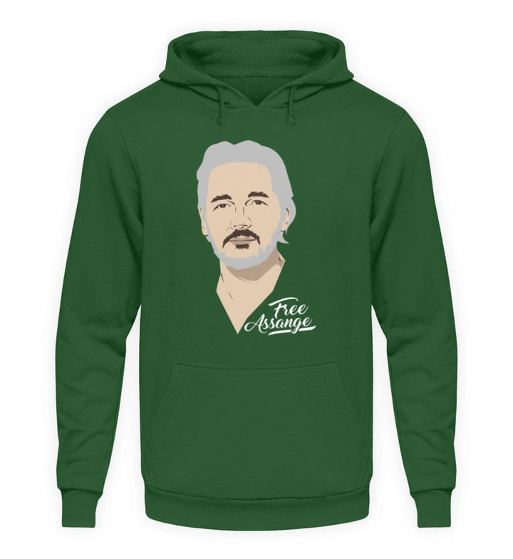 HOODIE MÄDELS • FREE ASSANGE! / COLOR-HARLEKINSHOP