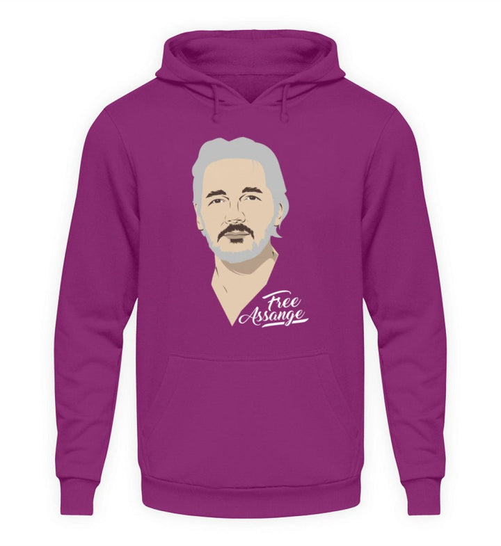 HOODIE MÄDELS • FREE ASSANGE! / COLOR-HARLEKINSHOP