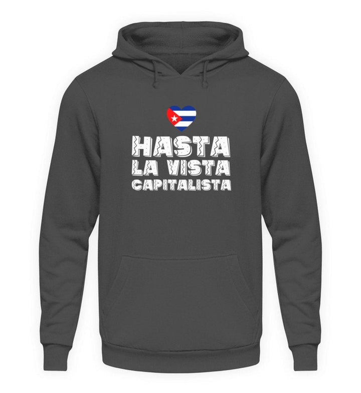 HOODIE MÄDELS • HASTA LA VISTA CAPITALISTA-HARLEKINSHOP