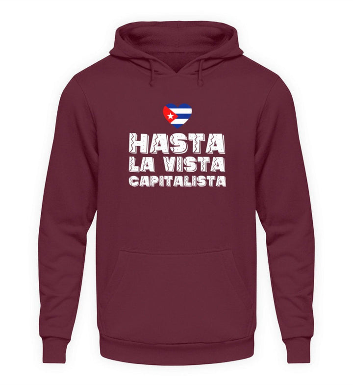 HOODIE MÄDELS • HASTA LA VISTA CAPITALISTA-HARLEKINSHOP
