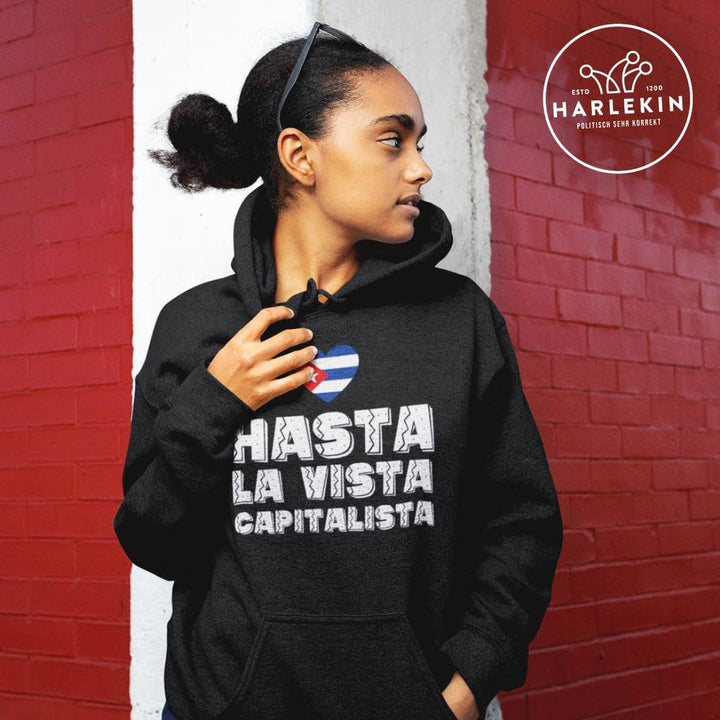 HOODIE MÄDELS • HASTA LA VISTA CAPITALISTA-HARLEKINSHOP