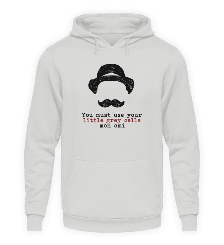 HOODIE MÄDELS • HERCULE-POIROT: USE YOUR GREY CELLS-HARLEKINSHOP