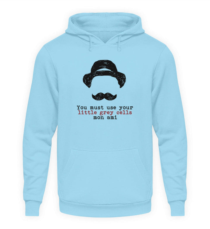 HOODIE MÄDELS • HERCULE-POIROT: USE YOUR GREY CELLS-HARLEKINSHOP