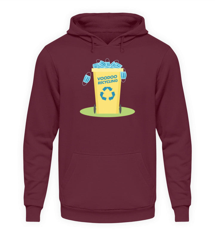 HOODIE MÄDELS • MASKEN VOODOO RECYCLING-HARLEKINSHOP