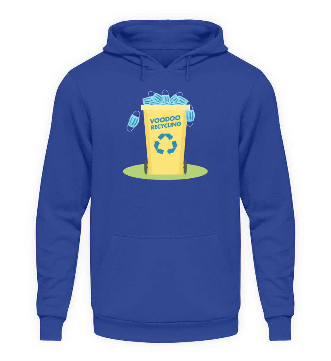 HOODIE MÄDELS • MASKEN VOODOO RECYCLING-HARLEKINSHOP