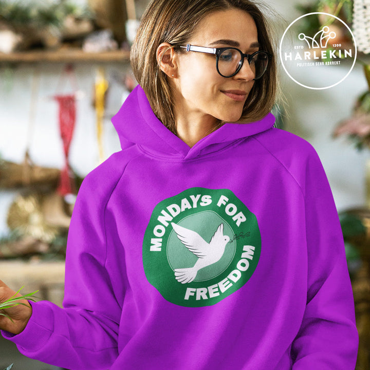 HOODIE MÄDELS • MONDAYS FOR FREEDOM-HARLEKINSHOP