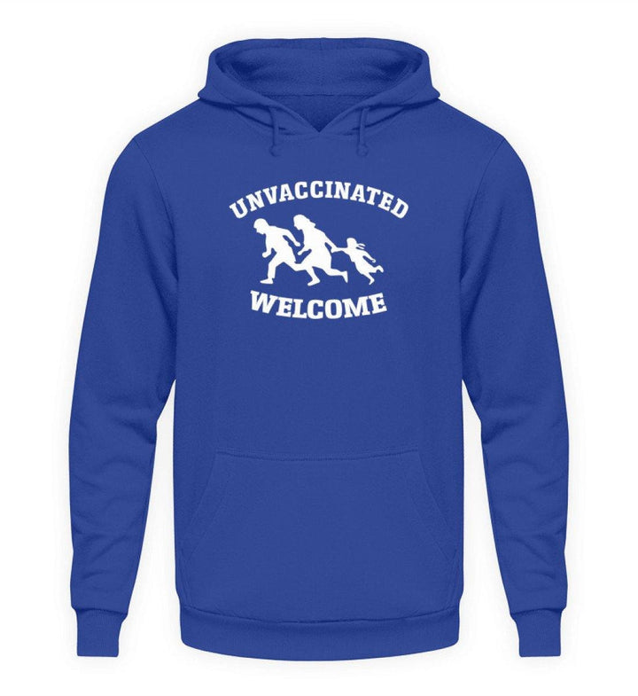 HOODIE MÄDELS • UNVACCINATED WELCOME-HARLEKINSHOP