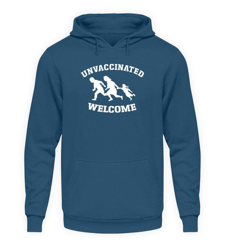 HOODIE MÄDELS • UNVACCINATED WELCOME-HARLEKINSHOP