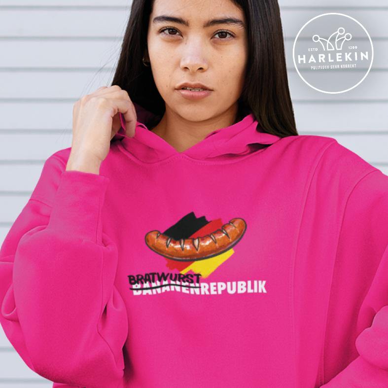 HOODIEKLEID MÄDELS • BRATWURSTREPUBLIK-HARLEKINSHOP