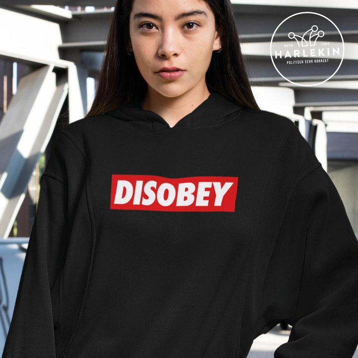 HOODIEKLEID MÄDELS • DISOBEY-HARLEKINSHOP