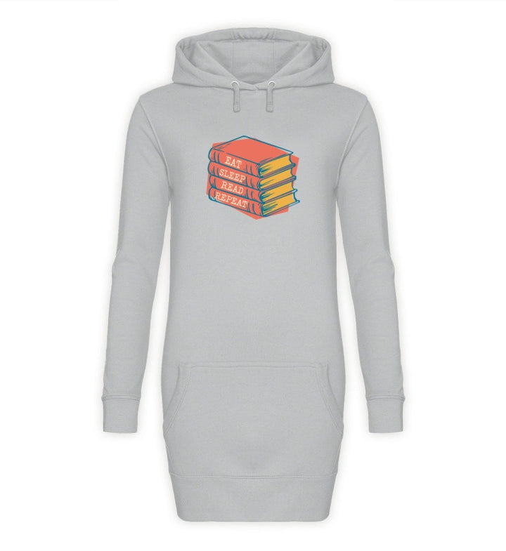 HOODIEKLEID MÄDELS • EAT SLEEP READ REPEAT-HARLEKINSHOP