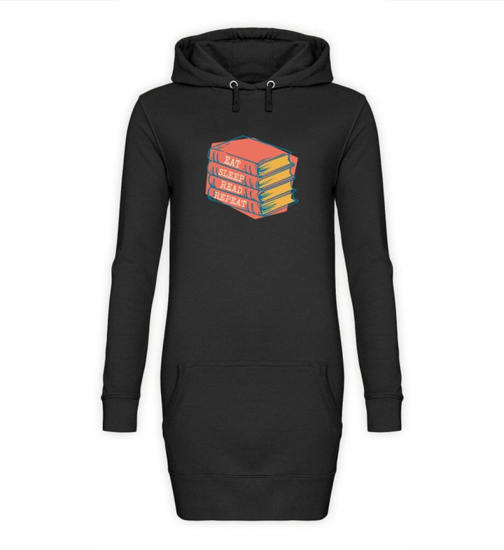 HOODIEKLEID MÄDELS • EAT SLEEP READ REPEAT-HARLEKINSHOP