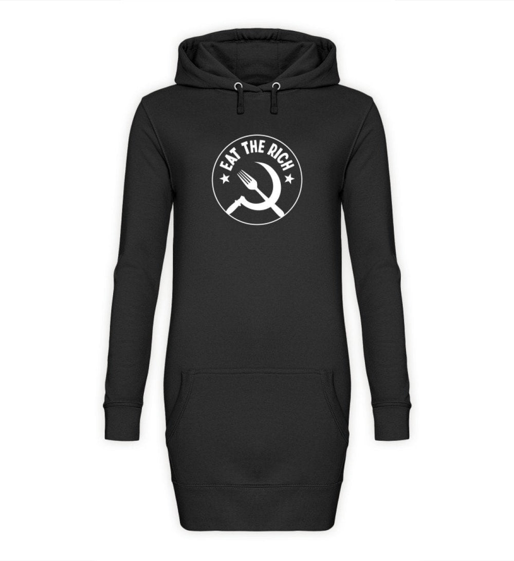 HOODIEKLEID MÄDELS • EAT THE RICH ICON-HARLEKINSHOP