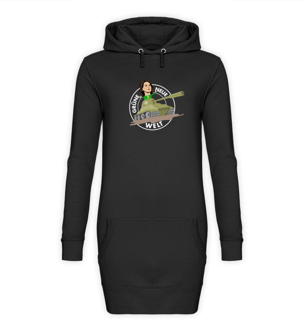 HOODIEKLEID MÄDELS • GRÜNE NEUE WELT-HARLEKINSHOP