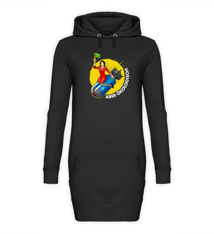 HOODIEKLEID MÄDELS • GUTE BOMBEN SIND ÖKOLOGISCH-HARLEKINSHOP