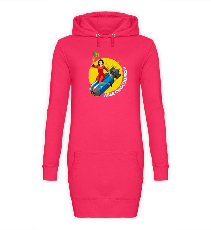 HOODIEKLEID MÄDELS • GUTE BOMBEN SIND ÖKOLOGISCH-HARLEKINSHOP
