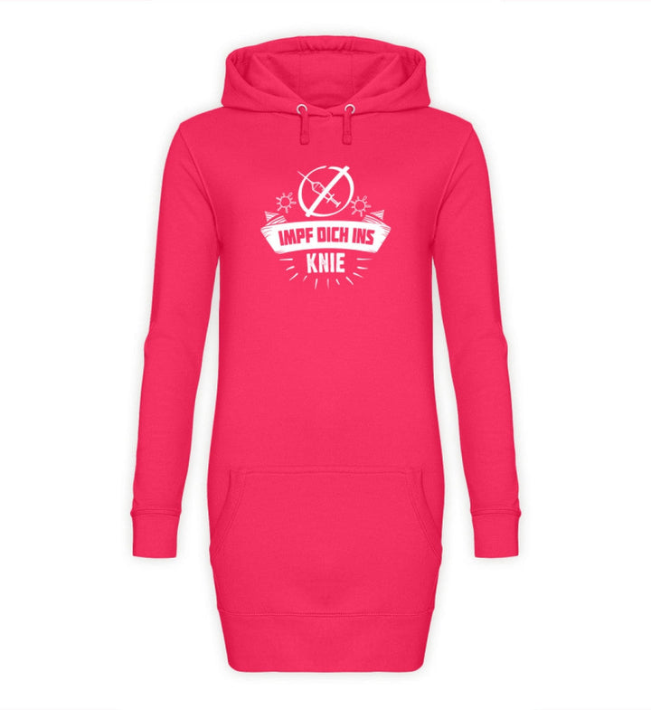 HOODIEKLEID MÄDELS • IMPF DICH INS KNIE / #IMPFTEUCHINSKNIE-HARLEKINSHOP