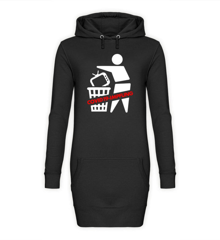 HOODIEKLEID MÄDELS • KILL YOUR TV COVID19 IMPFUNG-HARLEKINSHOP