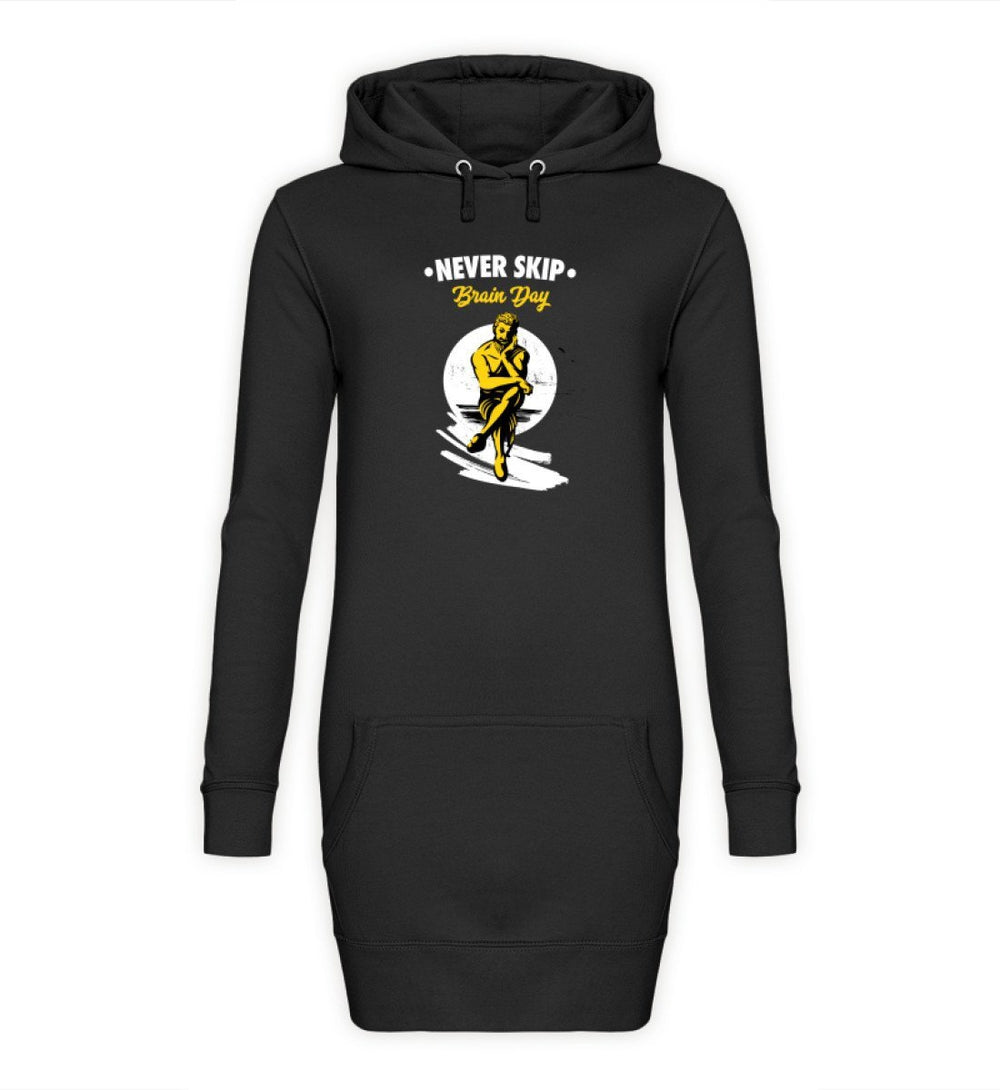 HOODIEKLEID MÄDELS • NEVER SKIP BRAIN DAY-HARLEKINSHOP