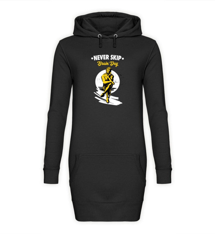 HOODIEKLEID MÄDELS • NEVER SKIP BRAIN DAY-HARLEKINSHOP