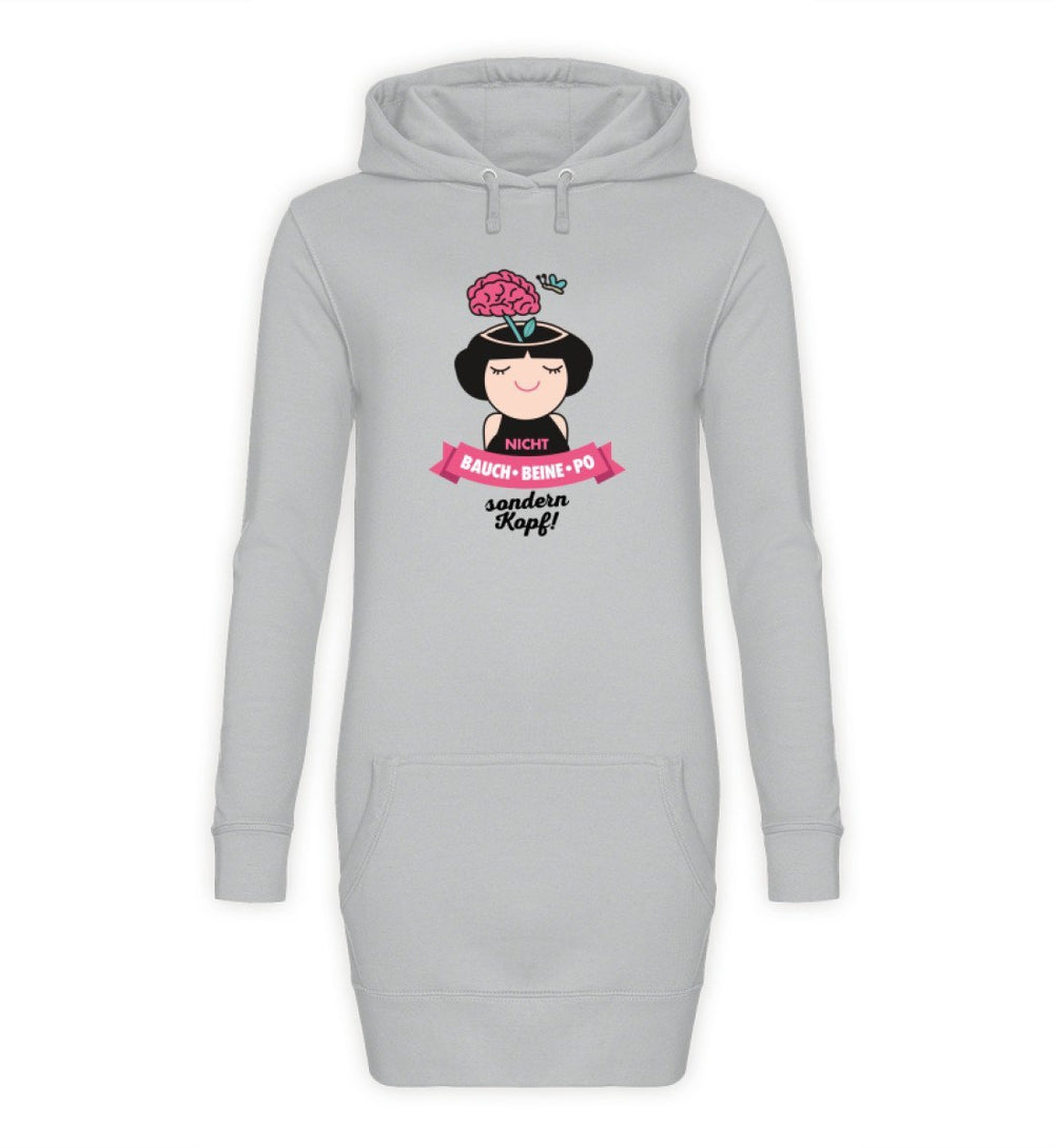 HOODIEKLEID MÄDELS • NICHT BAUCH BEINE PO-HARLEKINSHOP