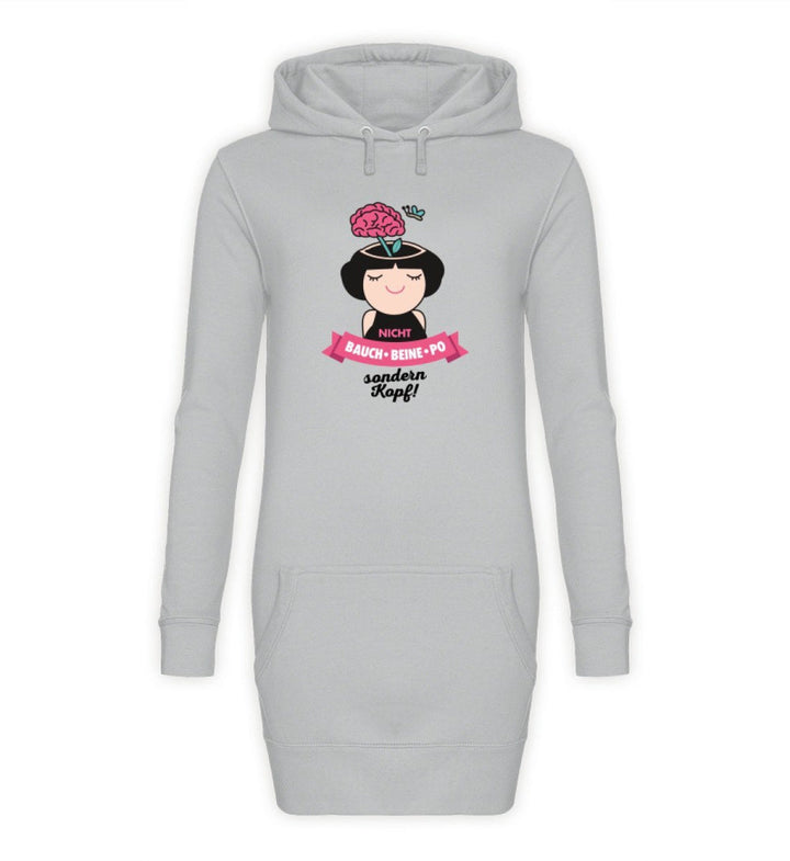 HOODIEKLEID MÄDELS • NICHT BAUCH BEINE PO-HARLEKINSHOP