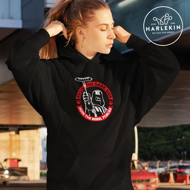 HOODIEKLEID MÄDELS • RESIST THE DARK SIDE-HARLEKINSHOP