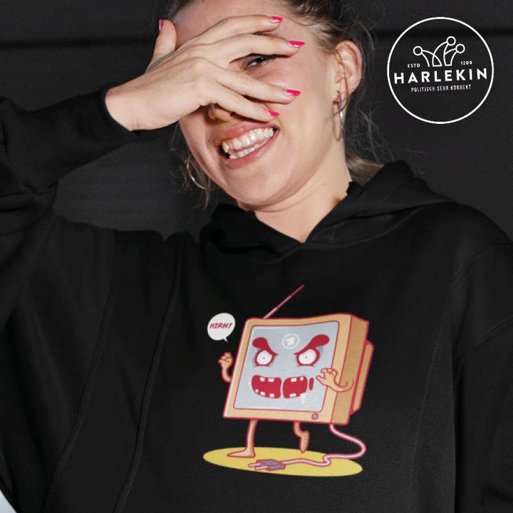 HOODIEKLEID MÄDELS • TV HIRNFRESSER-HARLEKINSHOP