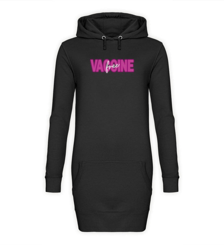 HOODIEKLEID MÄDELS • VACCINE FREE / IMPFFREI-HARLEKINSHOP