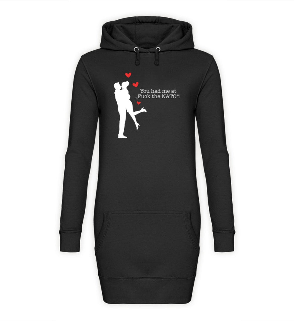 HOODIEKLEID MÄDELS • YOU HAD ME AT FUCK THE NATO-HARLEKINSHOP