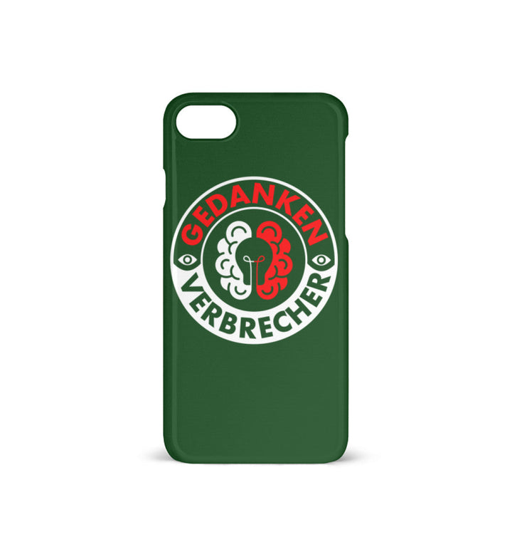 KENFM HANDYHÜLLE, HANDY CASE - IPHONE 7/8 • GEDANKENVERBRECHER BADGE-HARLEKINSHOP