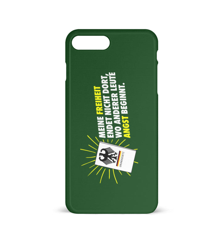 KENFM HANDYHÜLLE, HANDY CASE - IPHONE 7PLUS/8PLUS • FREIHEIT VS. ANGST-HARLEKINSHOP