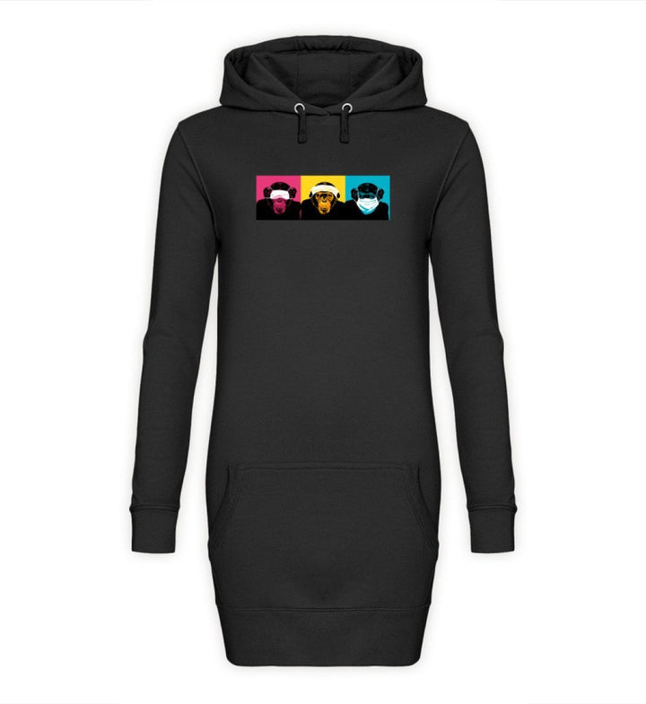 KENFM HOODIEKLEID MÄDELS • DREI AFFEN-HARLEKINSHOP