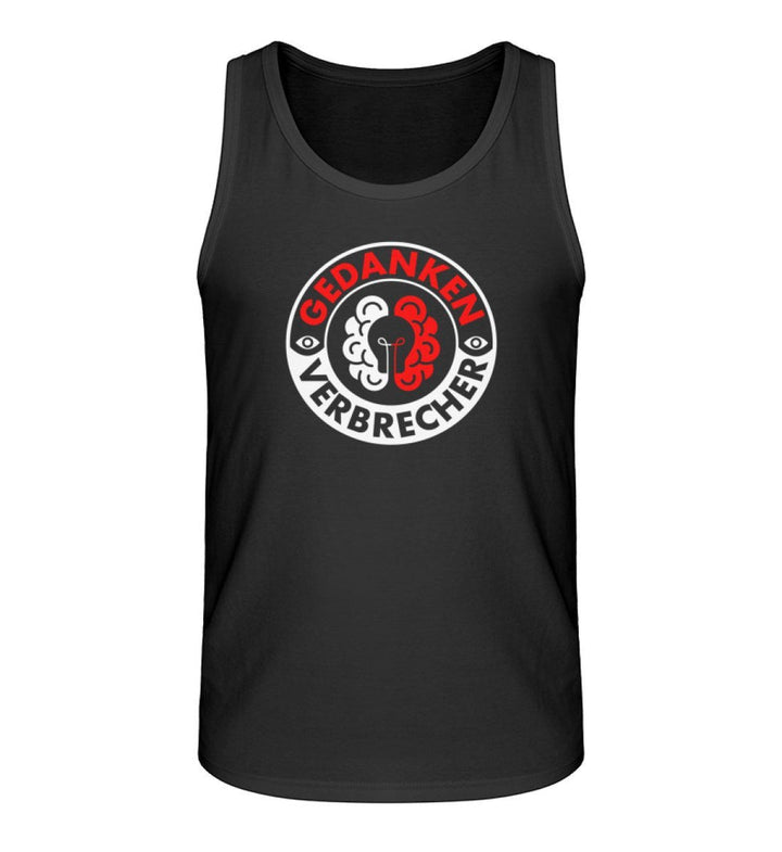 KENFM ORGANIC TANK TOP BUBEN • GEDANKENVERBRECHER BADGE-HARLEKINSHOP