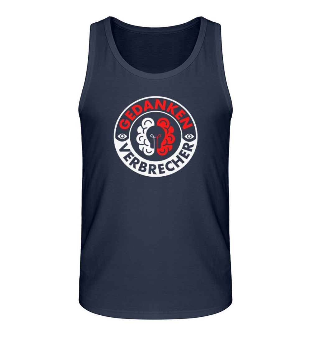 KENFM ORGANIC TANK TOP BUBEN • GEDANKENVERBRECHER BADGE-HARLEKINSHOP