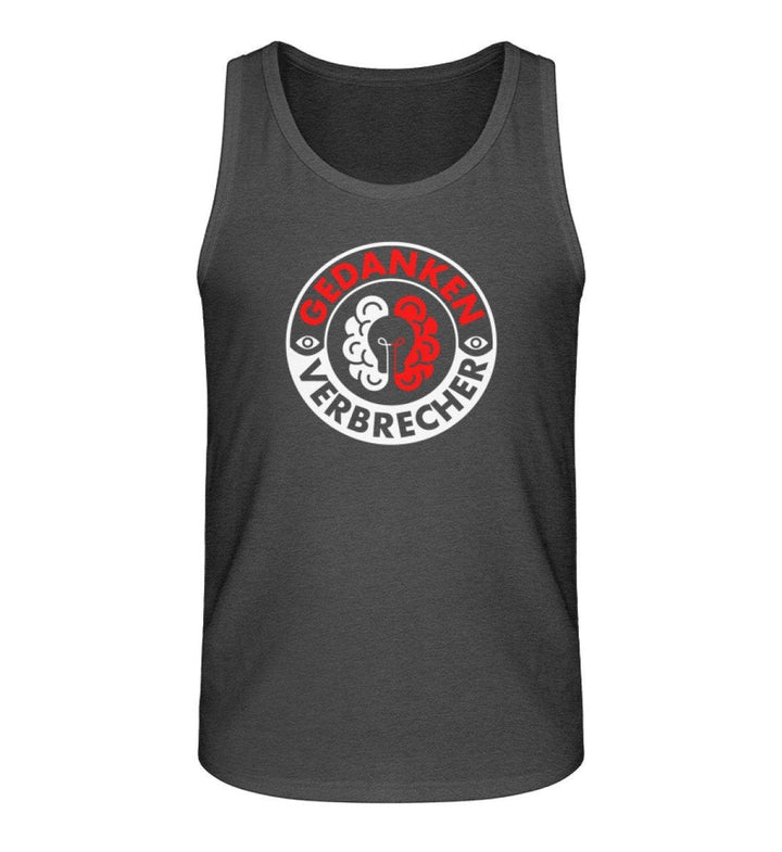 KENFM ORGANIC TANK TOP BUBEN • GEDANKENVERBRECHER BADGE-HARLEKINSHOP