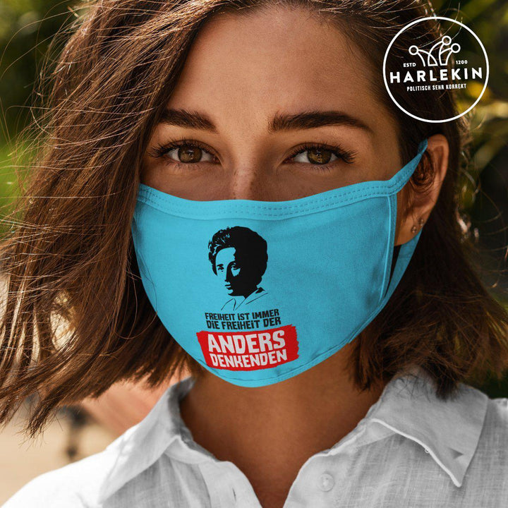 MASKE • ROSA: FREIHEIT-HARLEKINSHOP