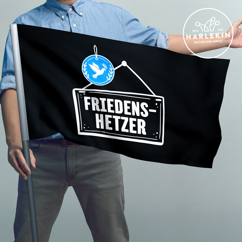 FLAGGE / SCHWENKFAHNE • FRIEDENSHETZER