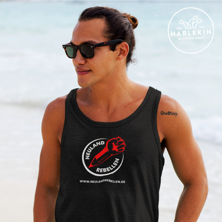 NEULANDREBELLEN TANK TOP BUBEN • LOGO-HARLEKINSHOP