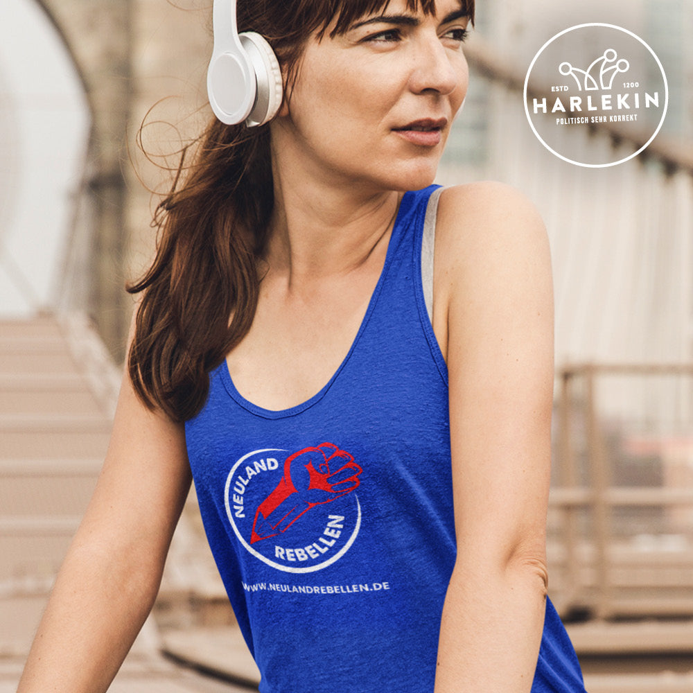 NEULANDREBELLEN TANK TOP MÄDELS • LOGO-HARLEKINSHOP