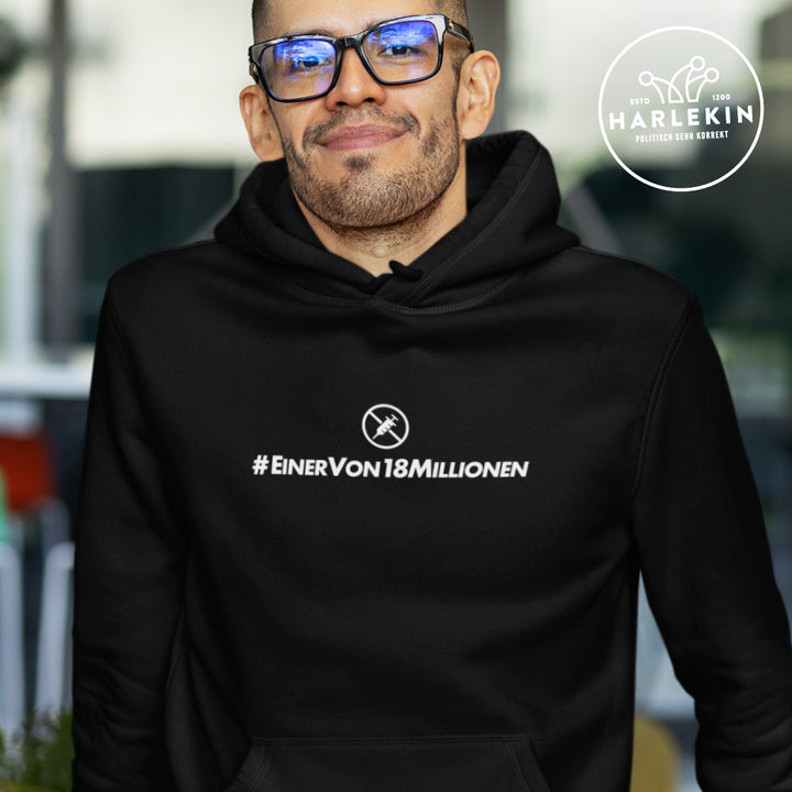 HOODIE BUBEN • EINER VON 18 MILLIONEN - DUNKEL
