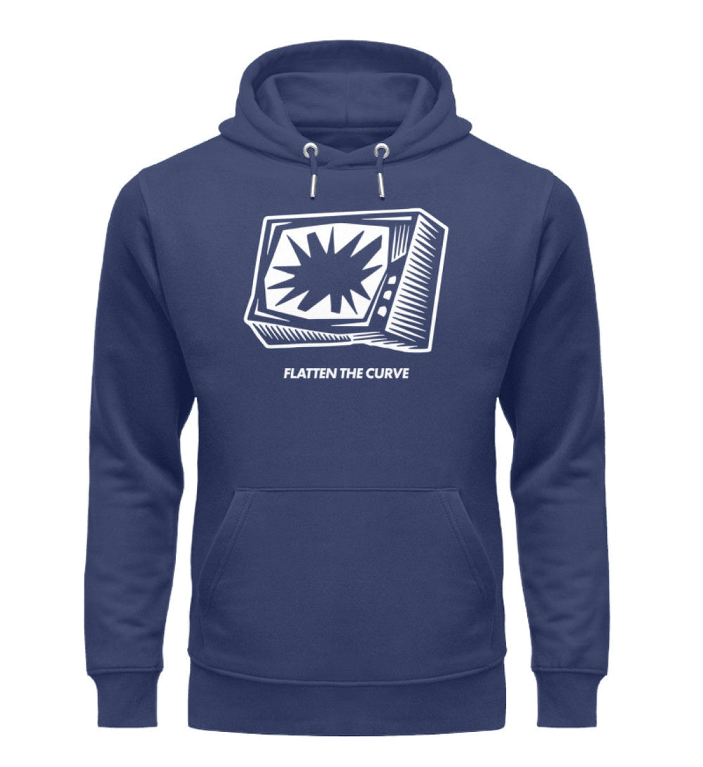 ORGANIC HOODIE BUBEN • FLATTEN THE CURVE-HARLEKINSHOP