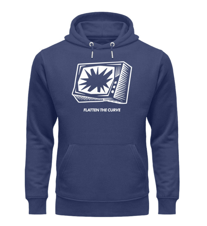 ORGANIC HOODIE BUBEN • FLATTEN THE CURVE-HARLEKINSHOP
