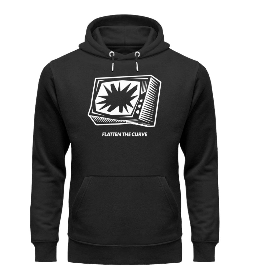 ORGANIC HOODIE BUBEN • FLATTEN THE CURVE-HARLEKINSHOP