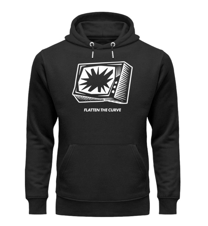 ORGANIC HOODIE BUBEN • FLATTEN THE CURVE-HARLEKINSHOP